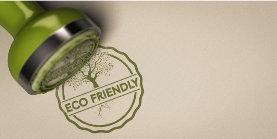 Eco friendly stamp design